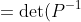 =\text{det}(P^{-1})\text{det}(P)\text{det}(A-\lambda I)=\text{det}(I)\text{det}(A-\lambda I)=\text{det}(A-\lambda I)